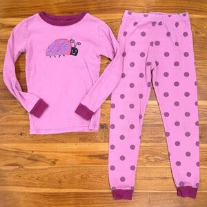 Kids KikizYe Long Sleeve Ladybug Pajamas Set Size 7
